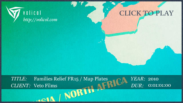 Families Relief FR 15 ~ Map Plates
